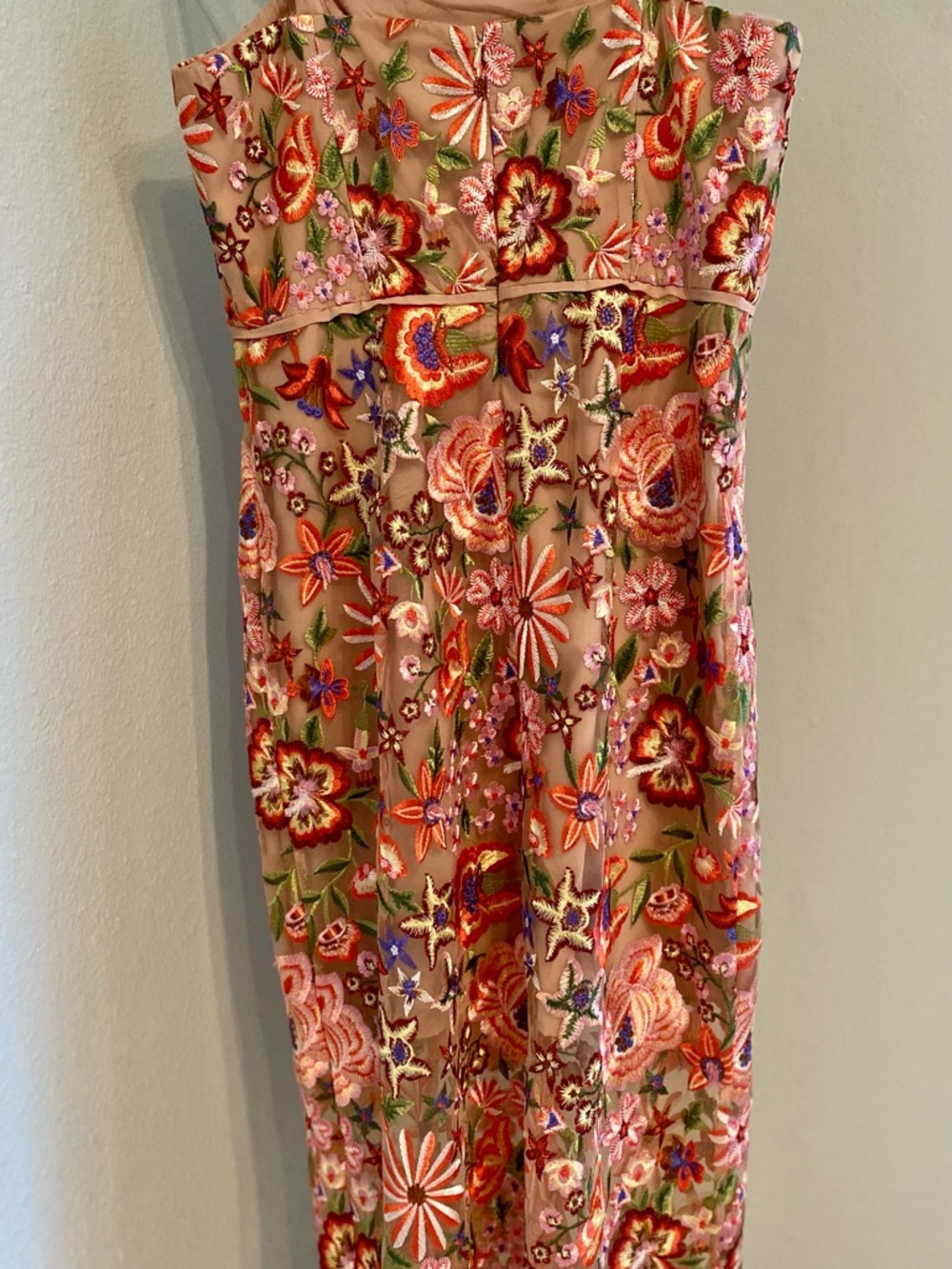Sam Edelman Midi Embroidered Sheath Dress - Picture 4 of 7